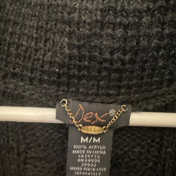 Faux Fur Hooded Cardigan - Picture 2 of 2